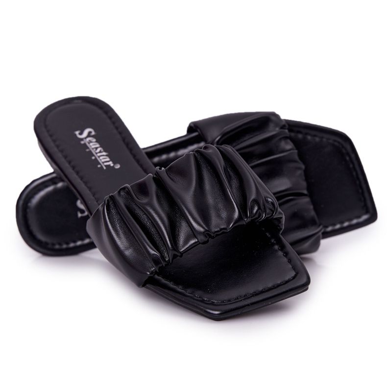 PS1 Naisten klassiset mustat tossut näyttävät hyvältä