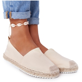 Espadrillot punotulla pohjalla Big Star HH274501 Beige