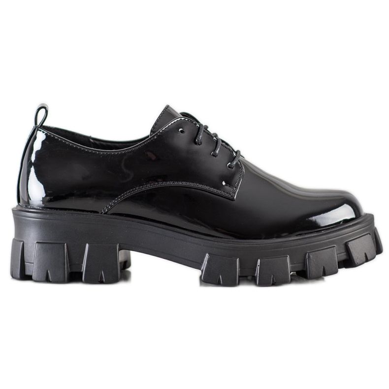 Seastar Muodikkaat kengät alustalla musta