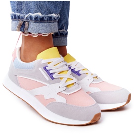 PS1 Naisten urheilukengät Tennarit Vaaleanpunainen-Harmaa Jälkeen Hours monivärinen