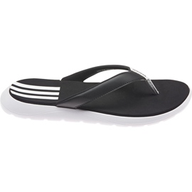Adidas Naisten Comfort Flip Flop -tossut musta ja valkoinen FY8656