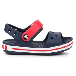 Crocs Crocband Sandal Jr 12856-485 valkoinen punainen tummansininen