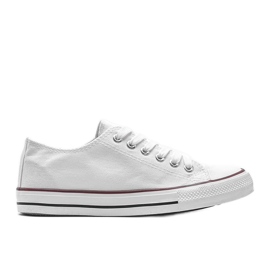 Destini klassiset valkoiset matalat tennarit valkoinen