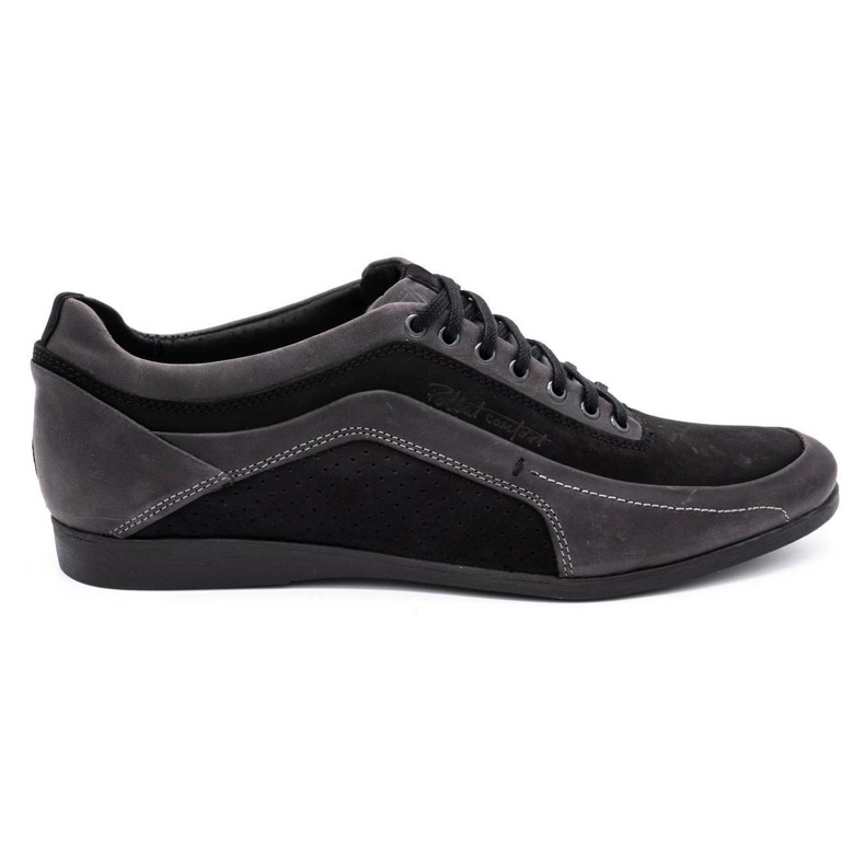 Polbut Miesten vapaa -ajan kengät 2101P harmaa