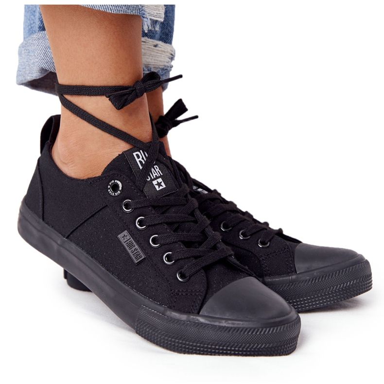 Naisten lenkkarit Big Star HH274018 Musta