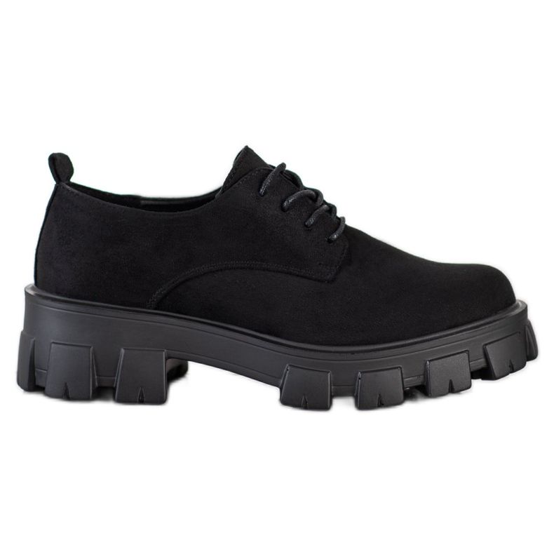 Seastar Muodikkaat kengät alustalla musta