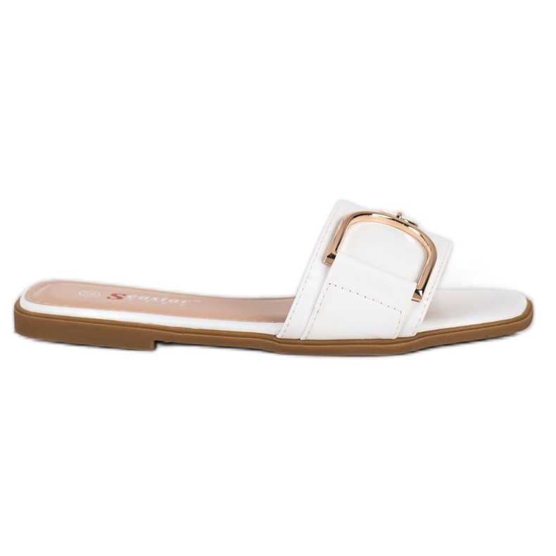 Seastar Tyylikkäät tossut koristeella valkoinen