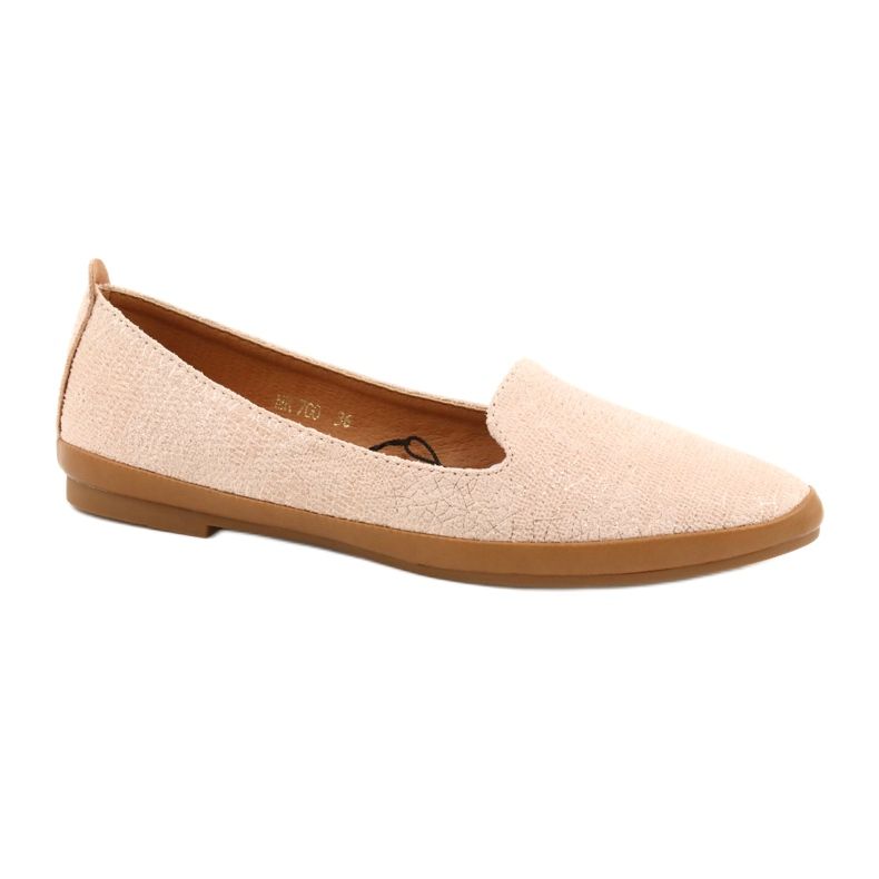 Sergio Leone ballerina lords pinkki/kultainen MK700 vaaleanpunainen