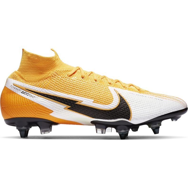 Nike Mercurial Superfly 7 Elite SG-Pro Ac AT7894 801 jalkapallokengät oranssi oranssi