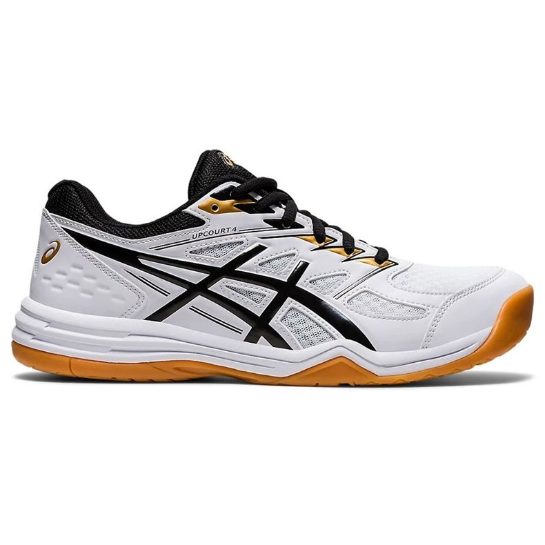 Asics Upcourt 4 valkoinen-musta 1071A053 102 miesten lentopallokengät