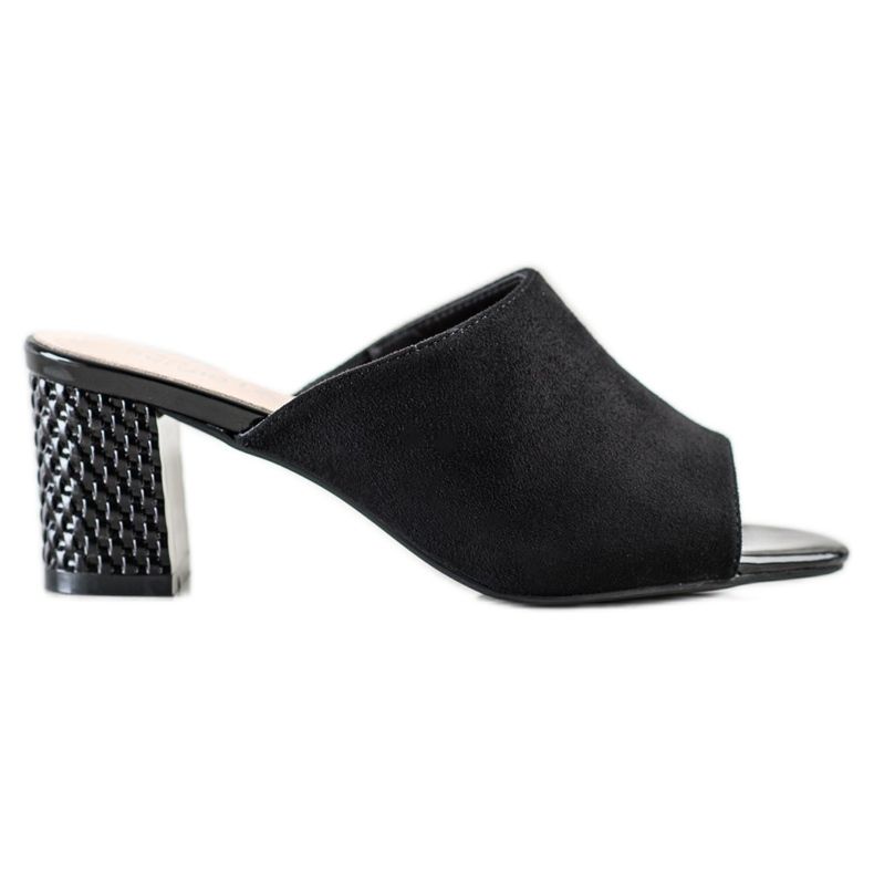 Tyylikkäät Sergio Leonen tossut musta