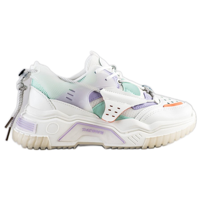 SHELOVET Värikkäät muoti lenkkarit valkoinen monivärinen