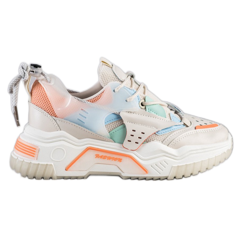 SHELOVET Värikkäät muoti lenkkarit beige monivärinen