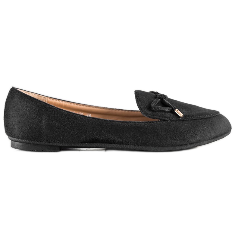 Abloom Suede Lords jousella musta