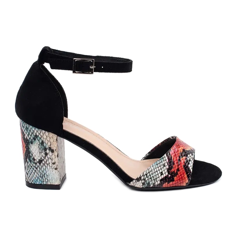 Tyylikkäät sandaalit Sergio Leone musta