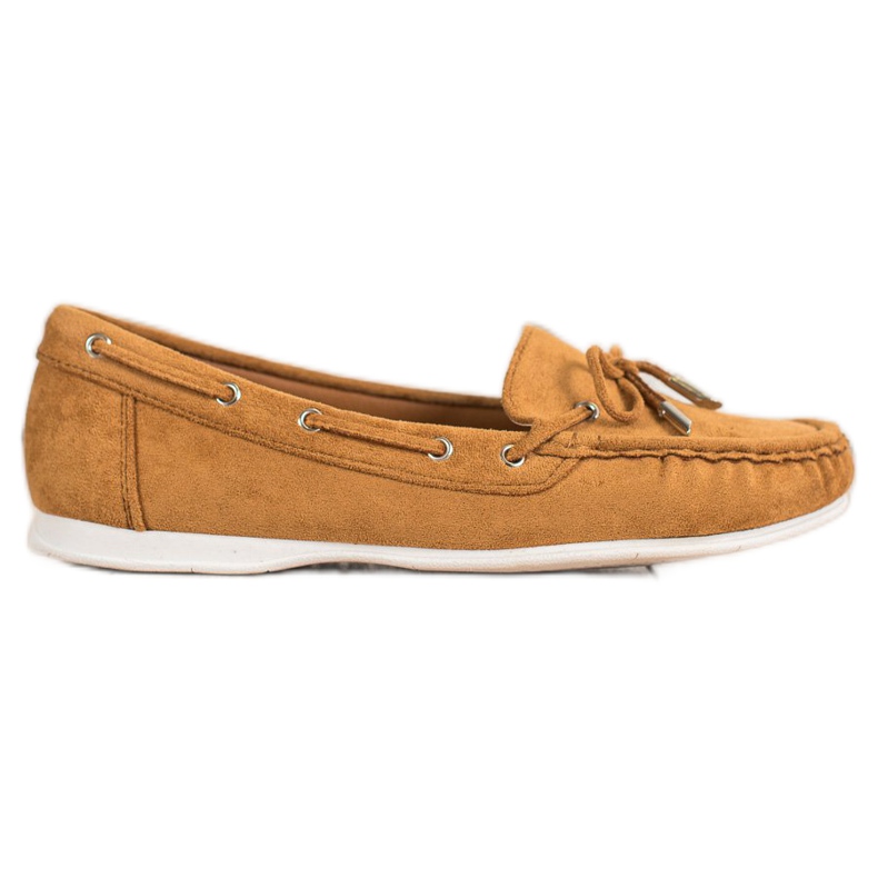 SHELOVET Rennot Camel Loaferit ruskea
