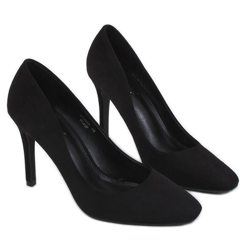 Mustat naisten korkokengät LE080P Musta