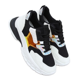 Mustavalkoiset urheilukengät BH003 Musta valkoinen