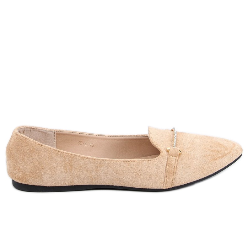 Loaferit manteli beige 3C-6 Aprikoosi