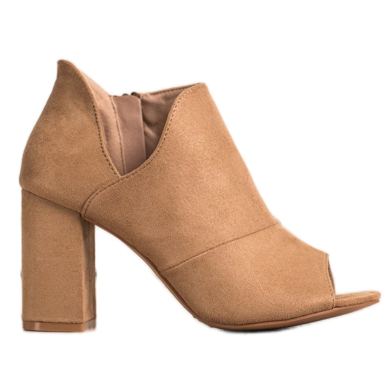 Spring Open Toe VINCEZA -kengät beige ruskea