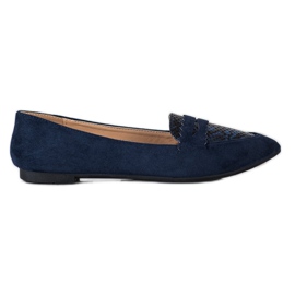 Small Swan Navy Lordsy Snake Print tummansininen