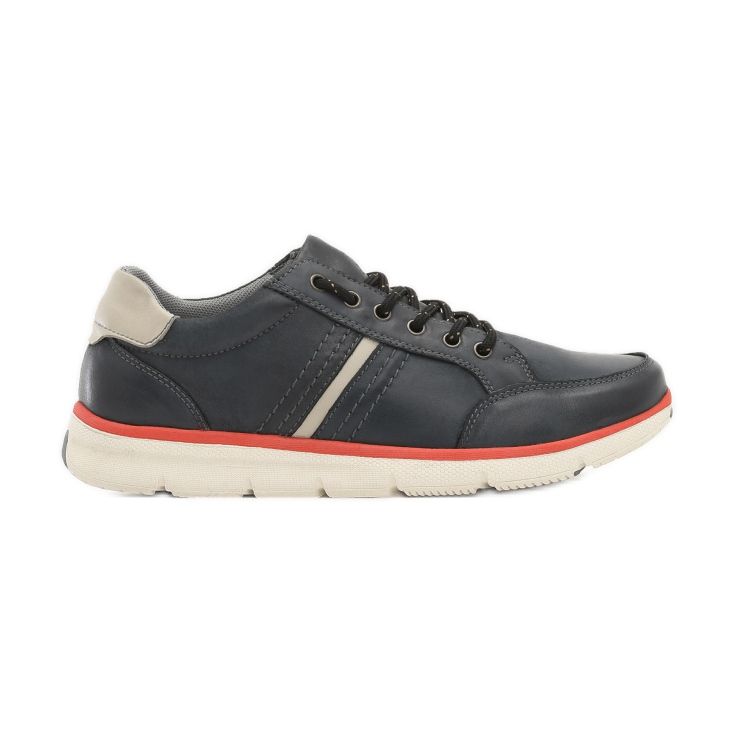 Vapaa-ajan miesten kengät Vices SD63-13 Navy 41 46 beige laivastonsininen sininen