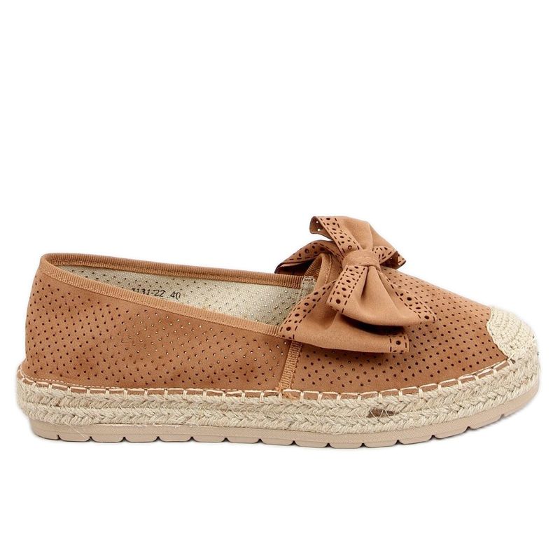 Espadrillit naisille kameli J131-22 Kameli ruskea
