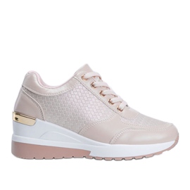 Vaaleanpunaiset kiiltävät lenkkarit Maran kiilassa vaaleanpunainen Vaaleanpunaiset kiiltävät lenkkarit Maran kiilassa vaaleanpunainen