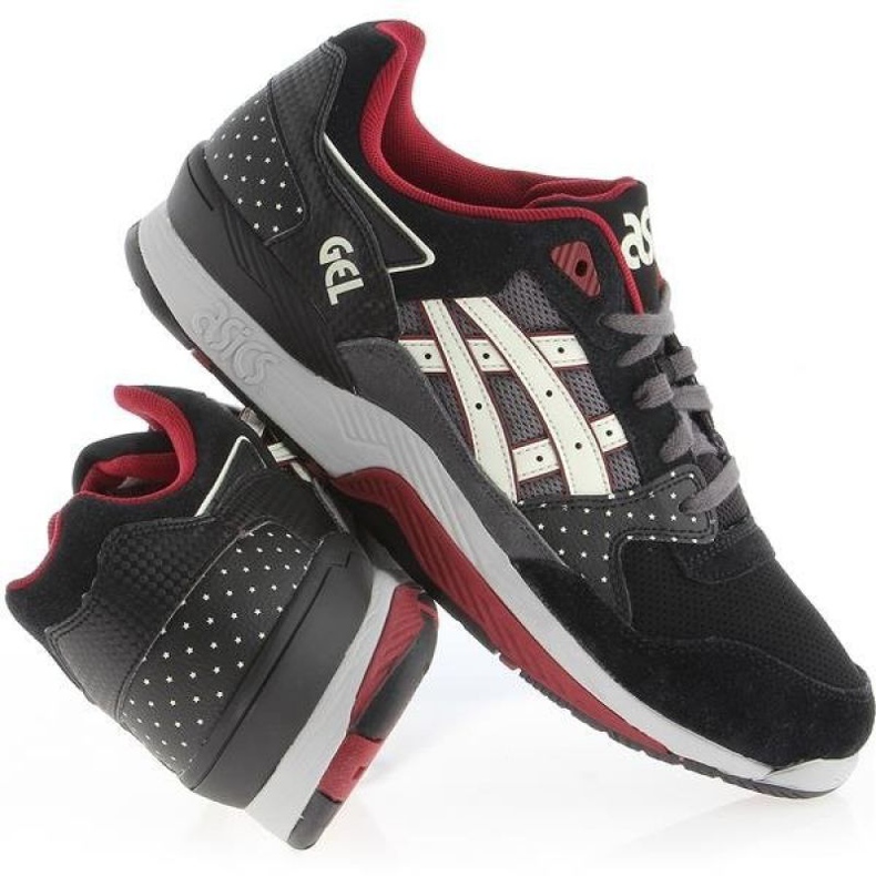 Asics GT-Quick M H443L-9007 kengät musta laivastonsininen