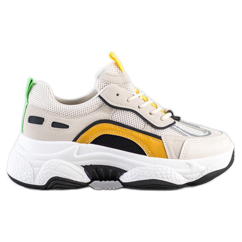 SHELOVET Seakersy Fashion beige monivärinen