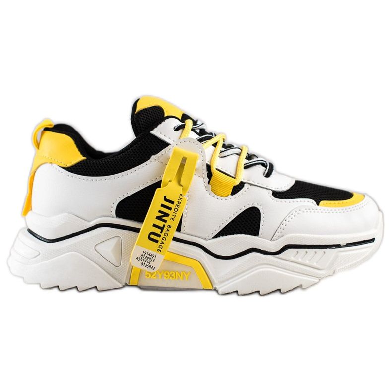 Weide Muoti Lace-up lenkkarit valkoinen musta monivärinen