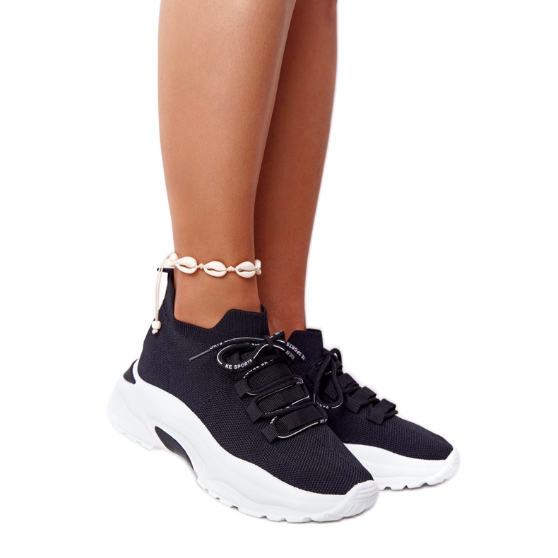 Naisten urheilusukat Musta KeSports DKB2518