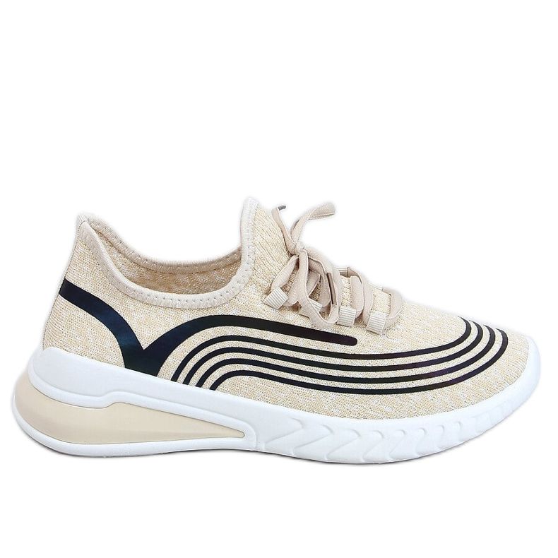 Beige sukat 3436 Beige urheilukengät