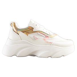 SHELOVET Muodikkaat lenkkarit valkoinen