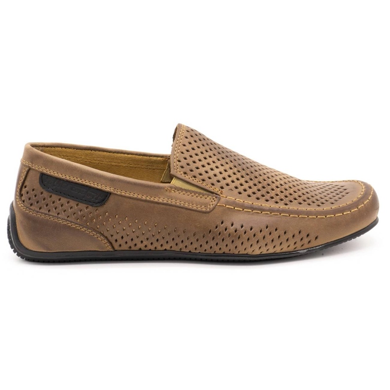 Polbut Miesten nahkakenkä 2105P ruskea