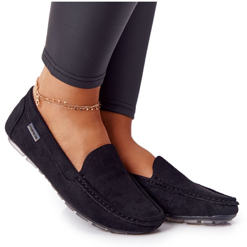 PH1 Naisten mustat San Marinon mokkanahkatossut