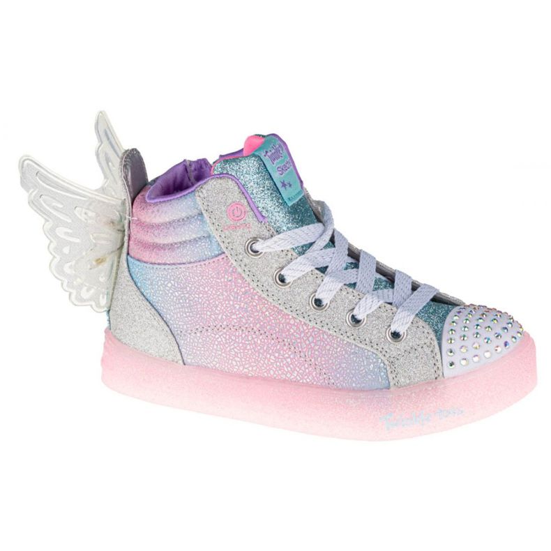 Skechers Shuffle Brights Glimmer Wings W 20254L-LBMT Kengät vaaleanpunainen monivärinen