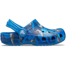 Crocs Lapset Classic Shark Clog sininen 206147 4KI