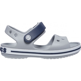Crocs-sandaalit lapsille Crosband Sandal Kids harmaa-laivastonsininen 12856 01U tummansininen