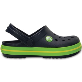 Crocs lapsille Crocband Clog K tummansininen-vihreä 204537 4K6