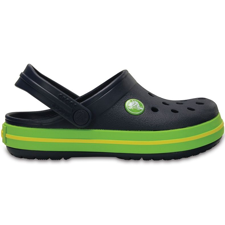 Crocs lapsille Crocband Clog K tummansininen-vihreä 204537 4K6 laivastonsininen