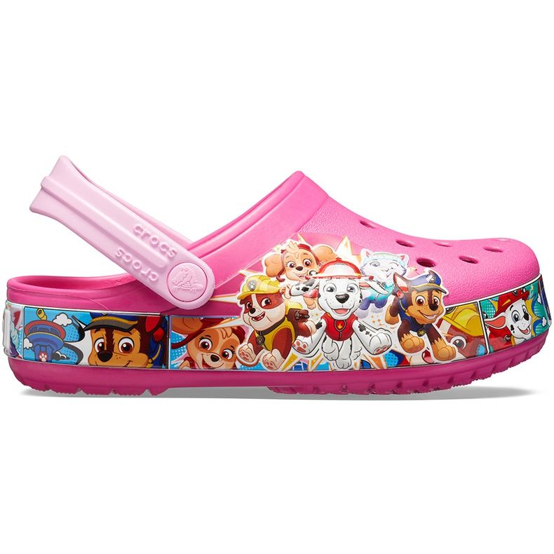 Crocs lapsille Fl Paw Patrol Band Clog pinkki 205509 670 vaaleanpunainen