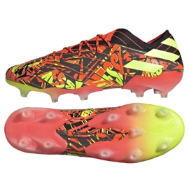 Adidas Nemeziz Messi.1 Fg M FW7323 jalkapallokengät tummansininen, monivärinen monivärinen