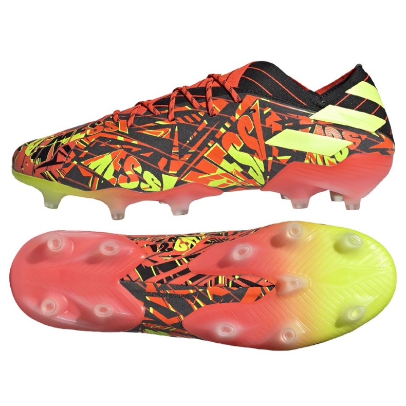 Adidas Nemeziz Messi.1 Fg M FW7323 jalkapallokengät tummansininen, monivärinen monivärinen