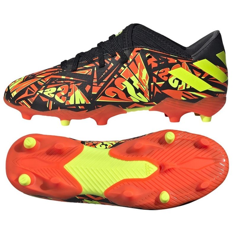 Adidas Nemeziz Messi.3 Fg Jr FW7315 jalkapallokengät monivärinen monivärinen