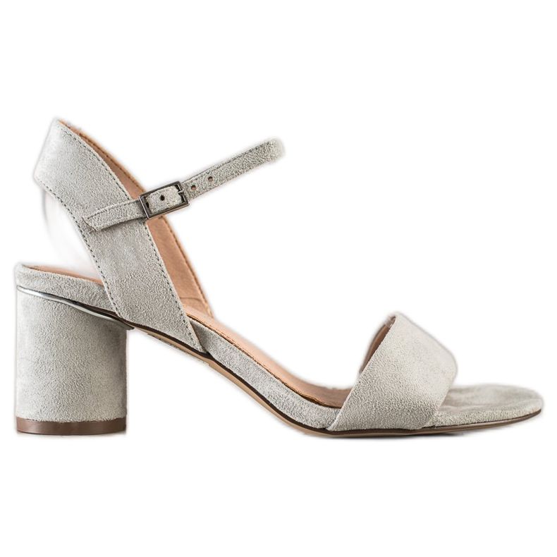 Evento Tyylikkäät sandaalit baarissa harmaa