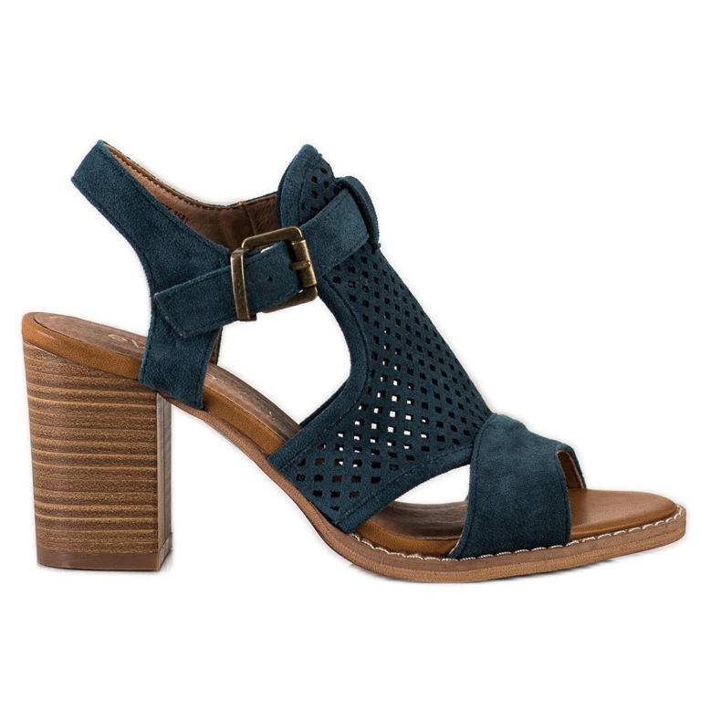 Evento Avoimet sandaalit keväällä monivärinen sininen vihreä