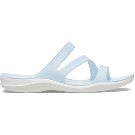 Crocs Naisten Tossut Swiftwater sininen-valkoinen 203998 4JQ