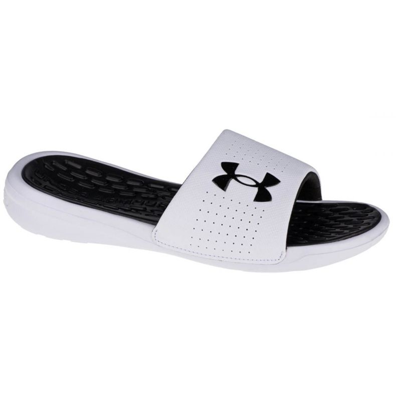 Under Armour Playmaker Fixed Slides M 3000061-102 valkoinen