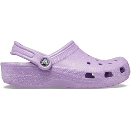 Crocs Naisten Klassinen Glitter Clog Violet 205942 5PR violetti